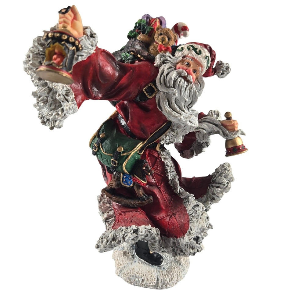 Lenox Christmas Spirit Santa Figurine 1998 Old World Santas 9" Vintage Holiday
